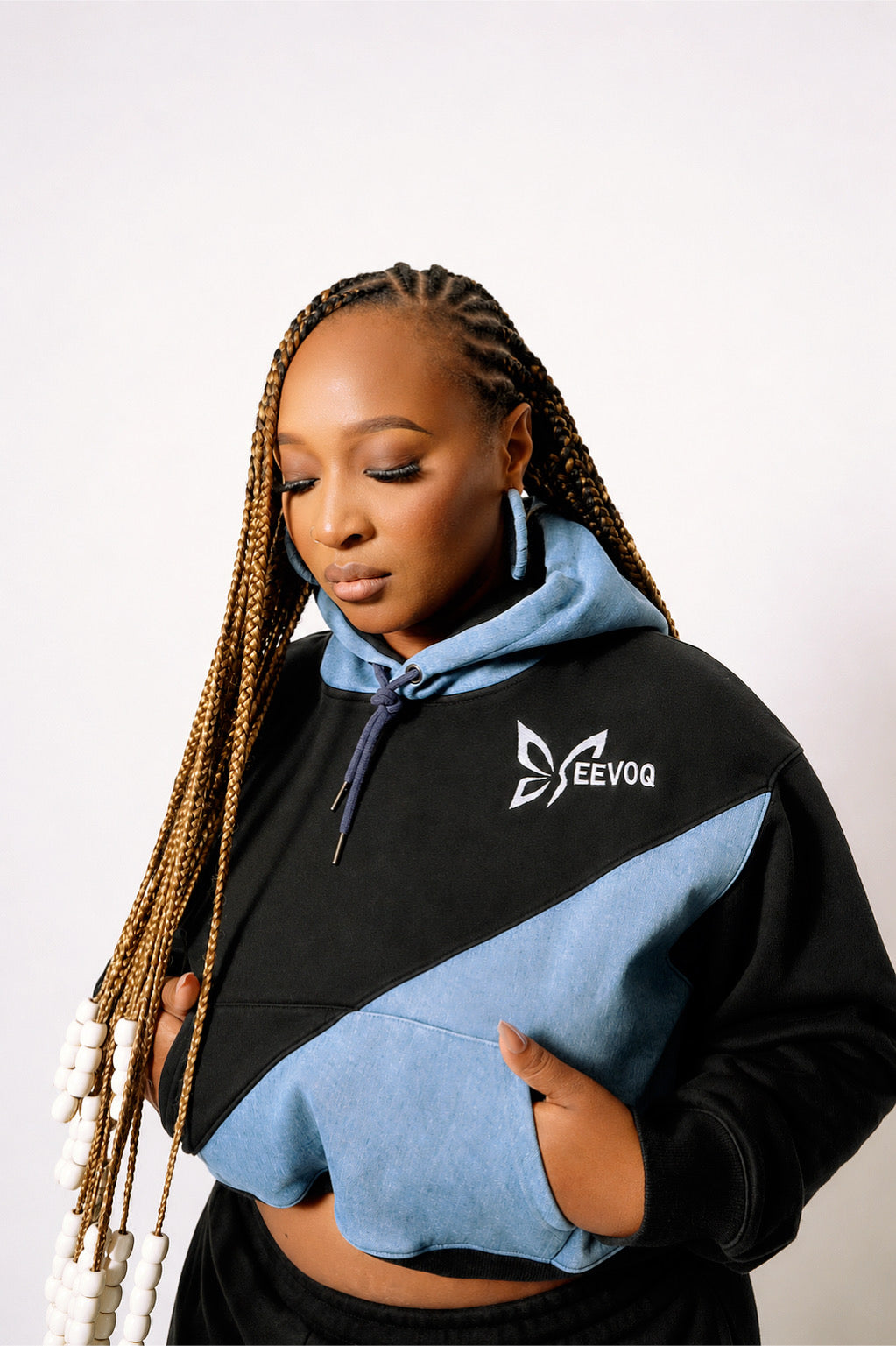Cropped Elevation Hoodie