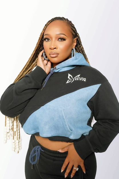 Cropped Elevation Hoodie